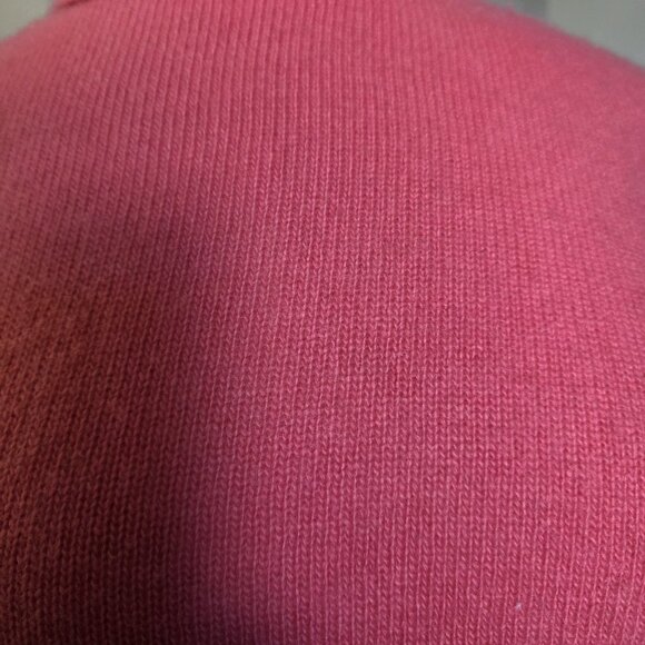 Neiman Marcus 100% Cashmere Turtleneck Sweater M Coral Pink Soft Luxe Knit - Picture 3 of 14